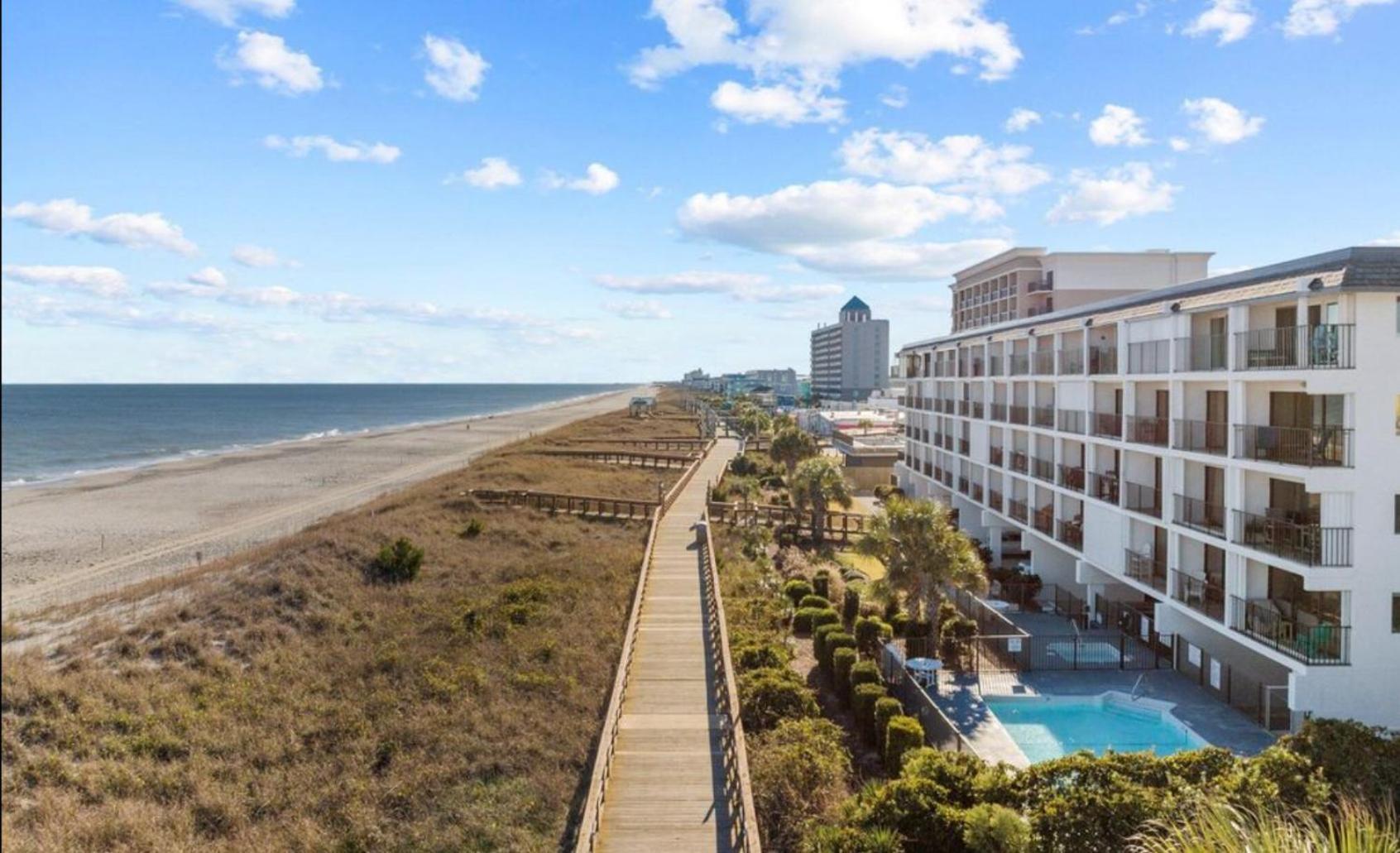 Oceanfront * Pool * Elevator * Boardwalk Lägenhet Carolina Beach Exteriör bild